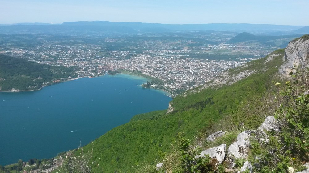Mont Veyrier depuis Annecy