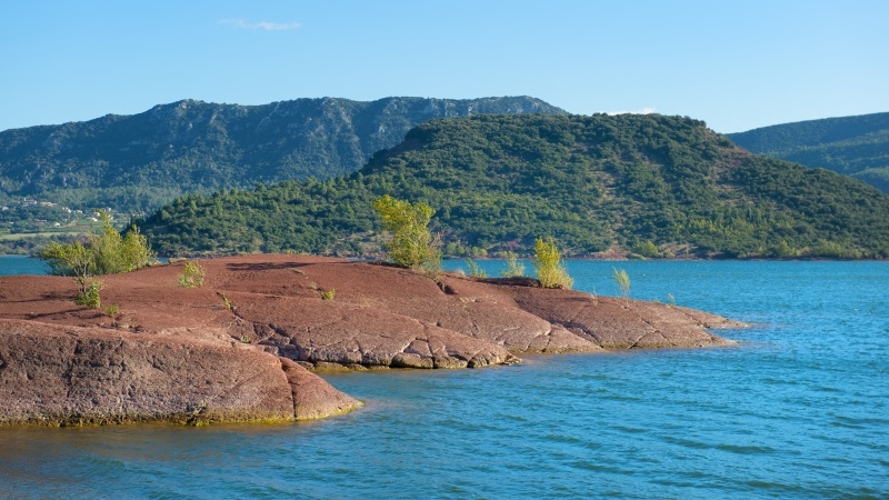 Tour du lac du Salagou