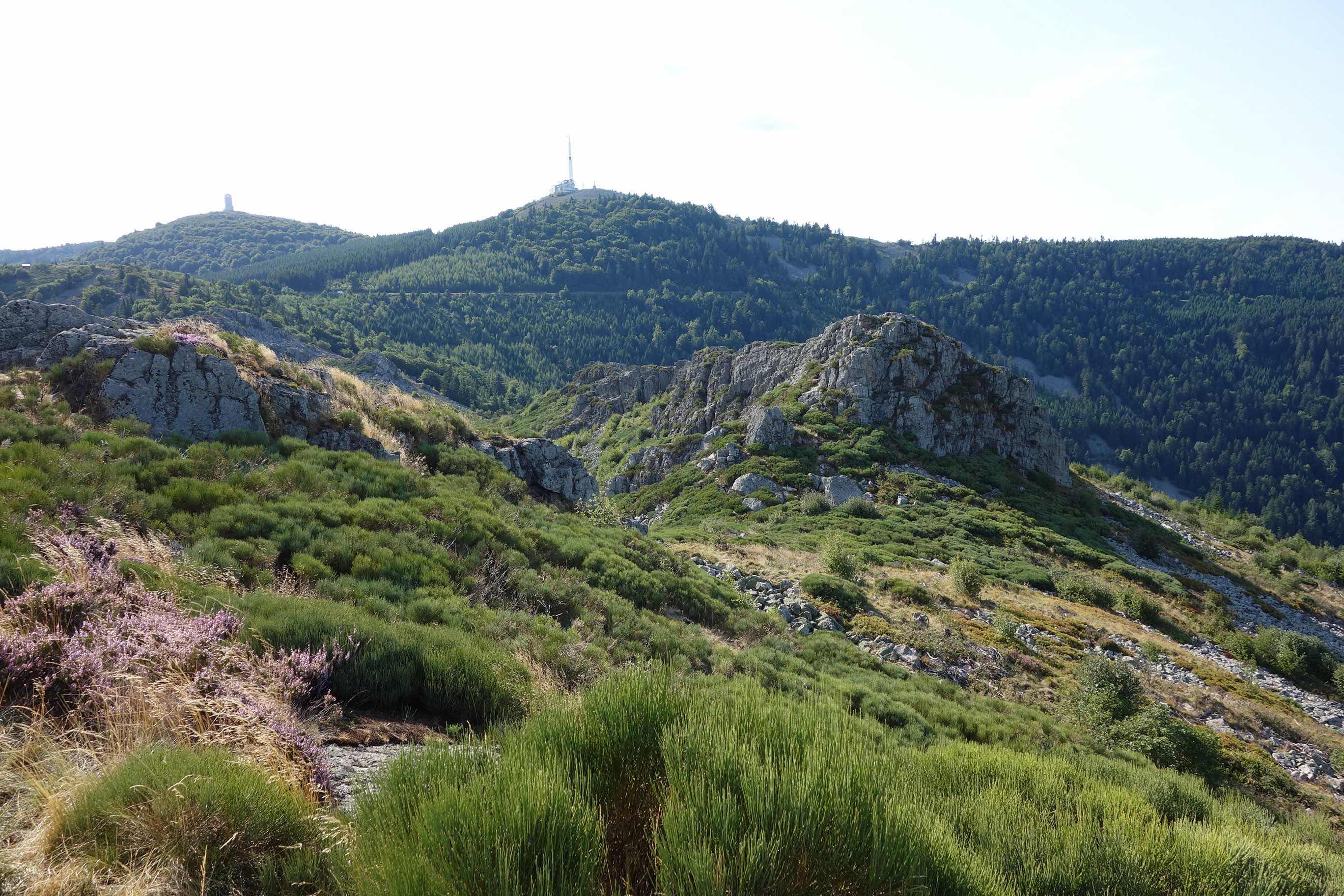 Crêts du Pilat from l'Œillon