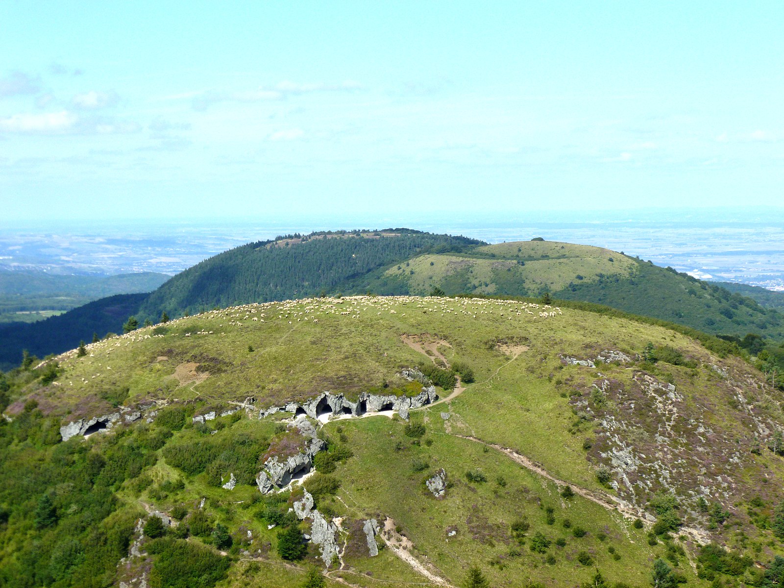 Puy de Clierzou depuis la Fontaine du Berger
