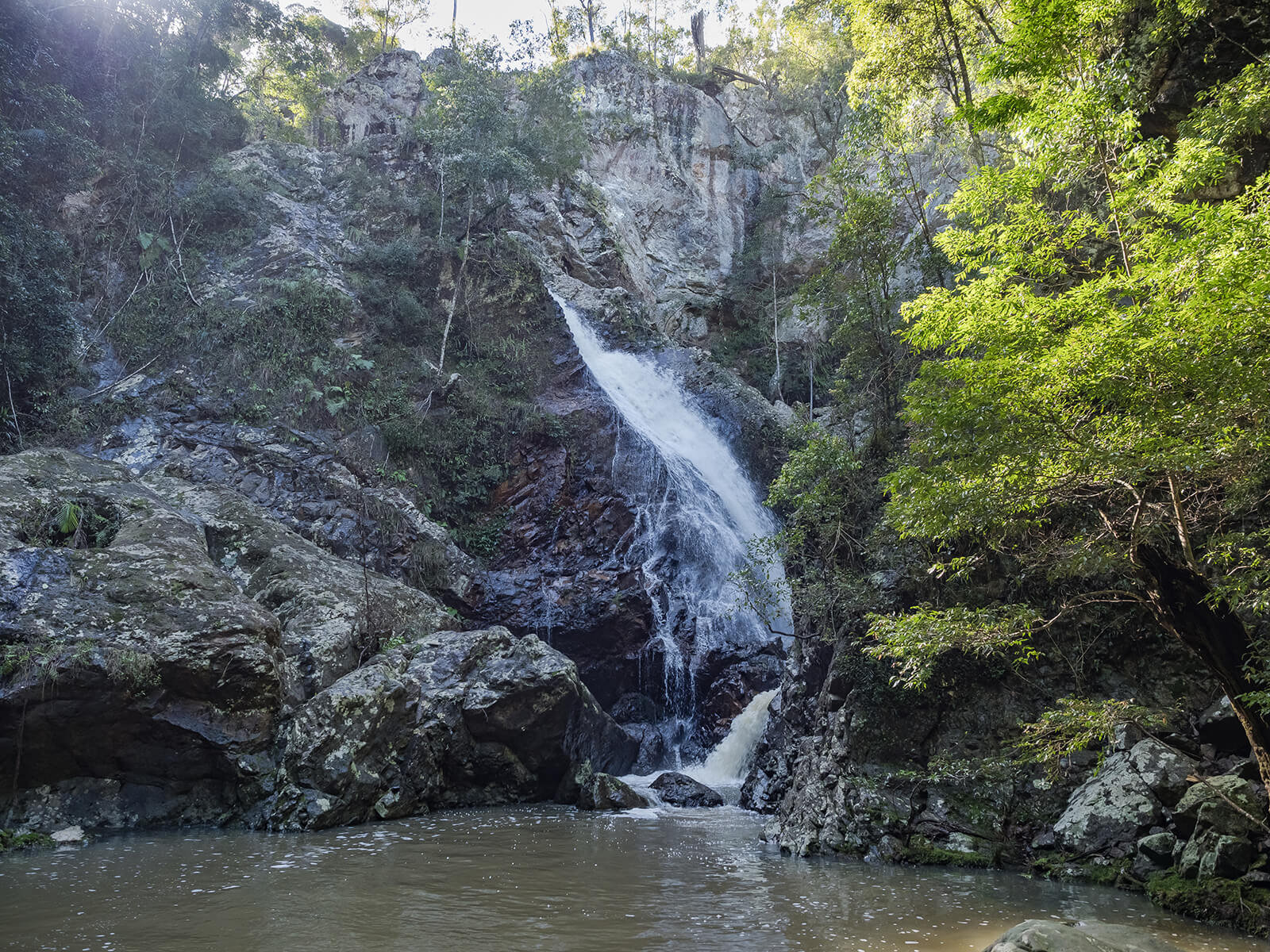 Flaxton Walkers Camp and Baxter Falls