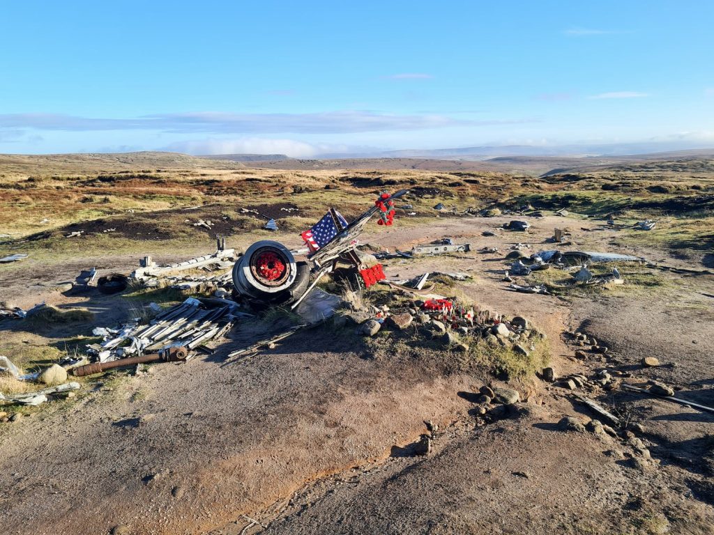 The Crashed Plane and Higher Shelf Stones 