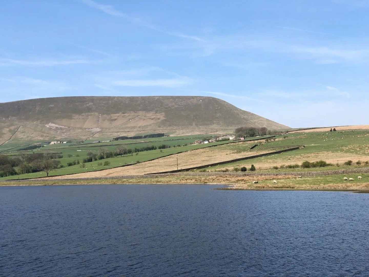 Pendle Hill and Ogden Reservoir 