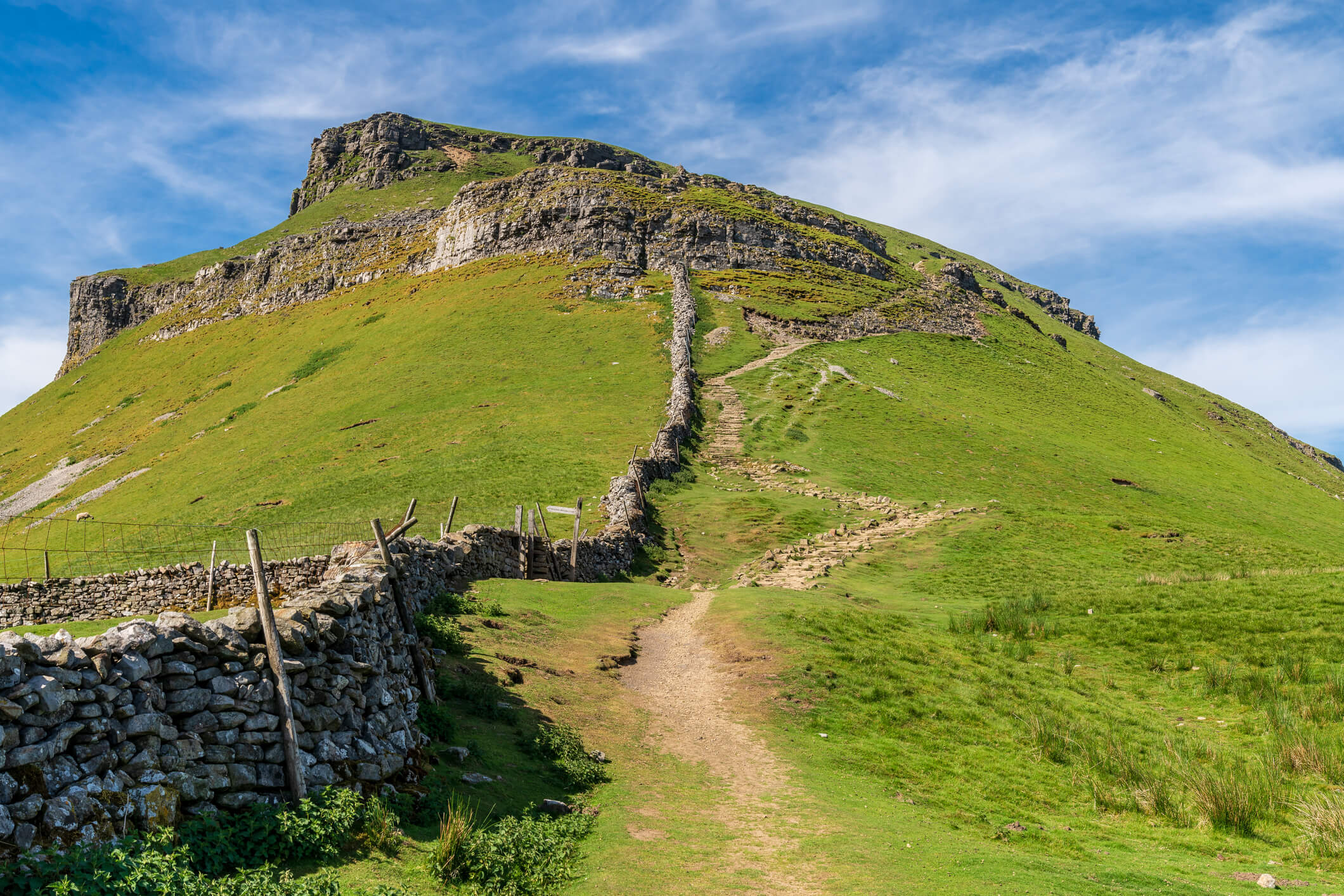 Pen-y-ghent and Hull Pot
