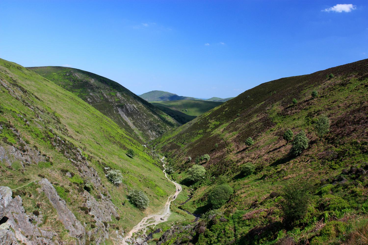 Long Mynd From Church Stretton