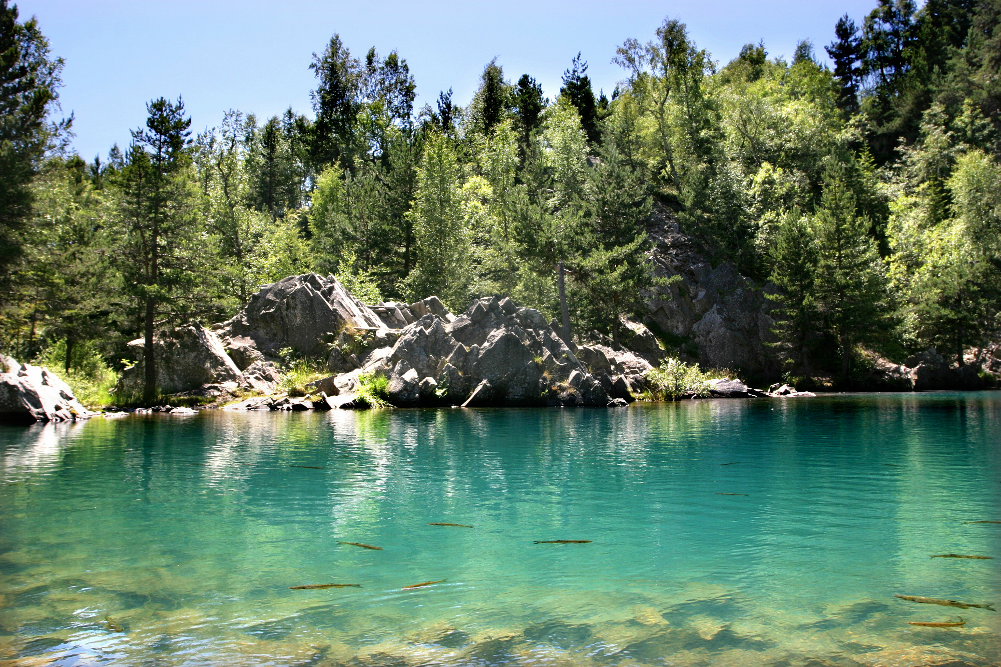 Lac Bleu of Champclause