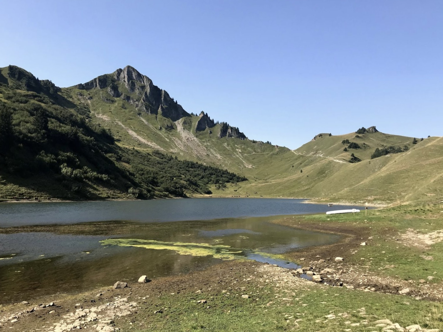Lac de Lessy from Samance