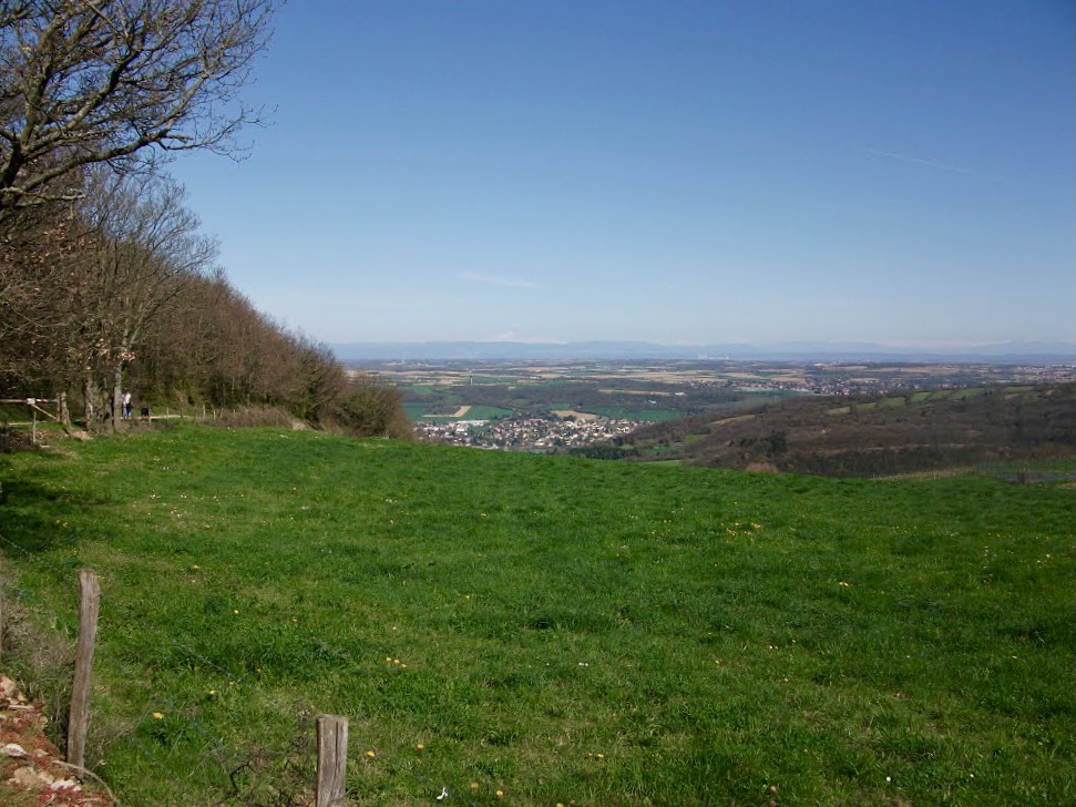 Croix Rampau and heights of Chasselay
