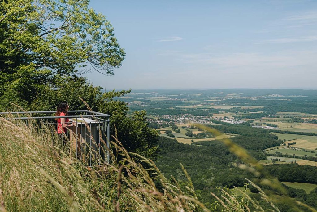Fort de la Dame Blanche from Châtillon-le-Duc