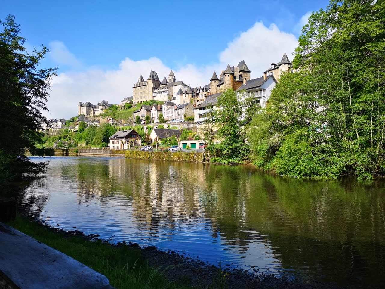 La Vézère near Uzerche