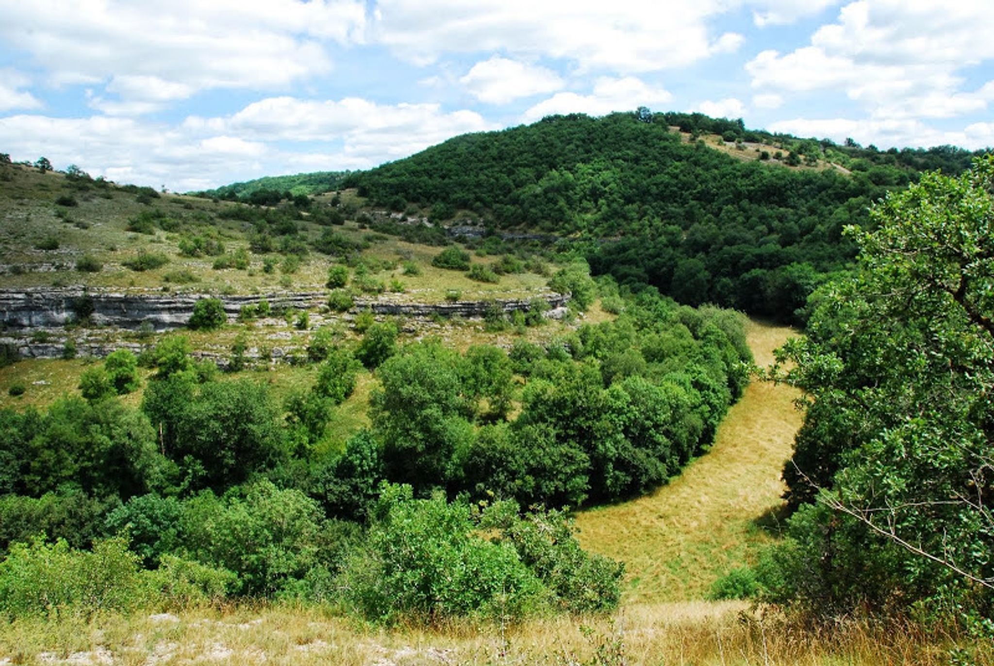 Boucle entre l'Alzou et l'Ouysse