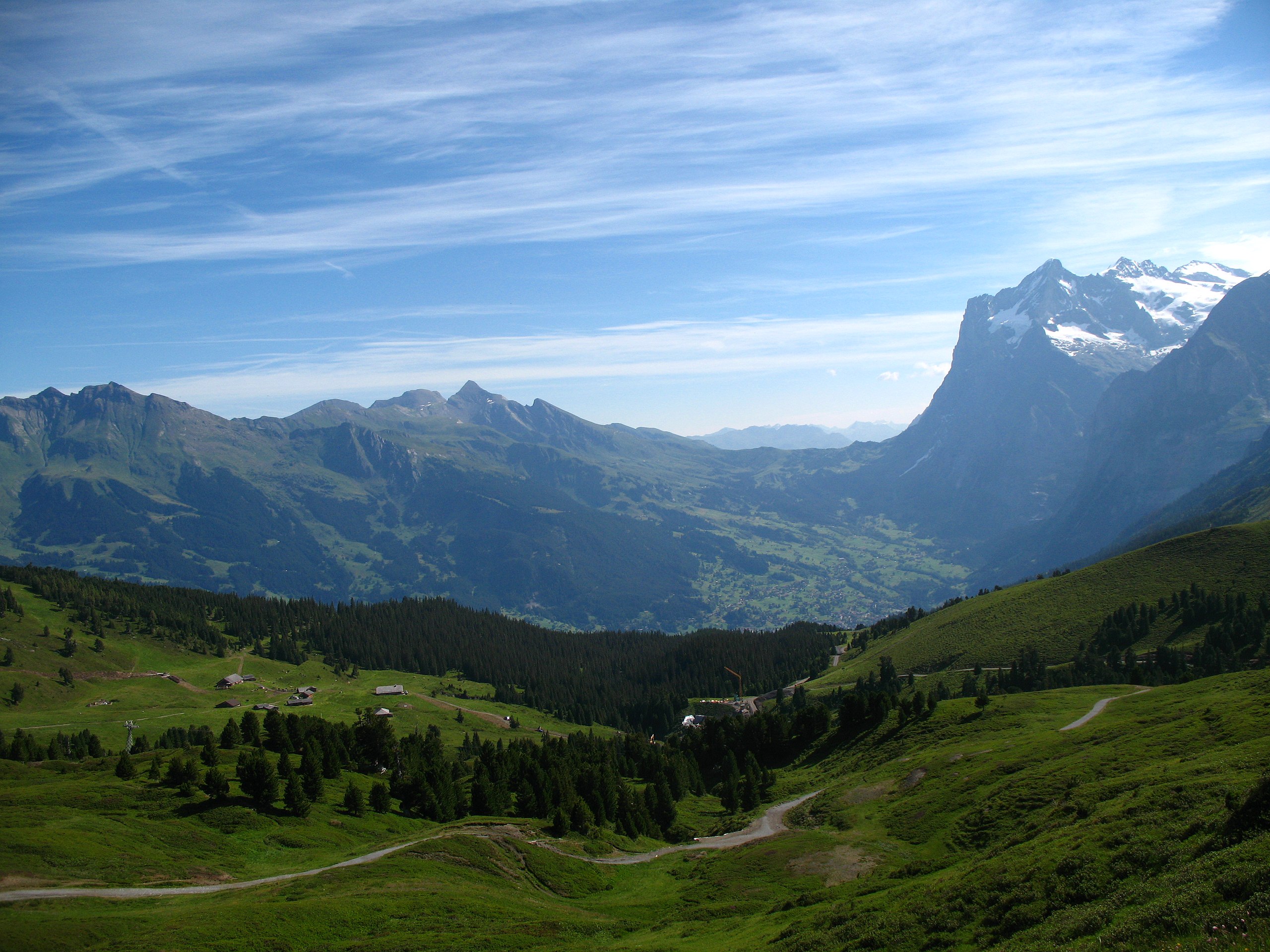 From Grindelwald to Kleine Scheidegg