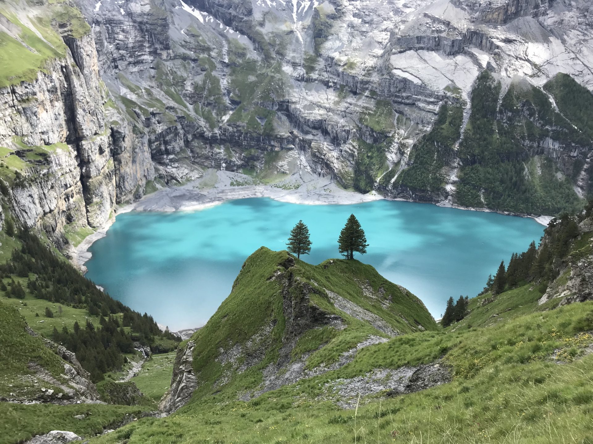 Oeschinensee: shorter trail