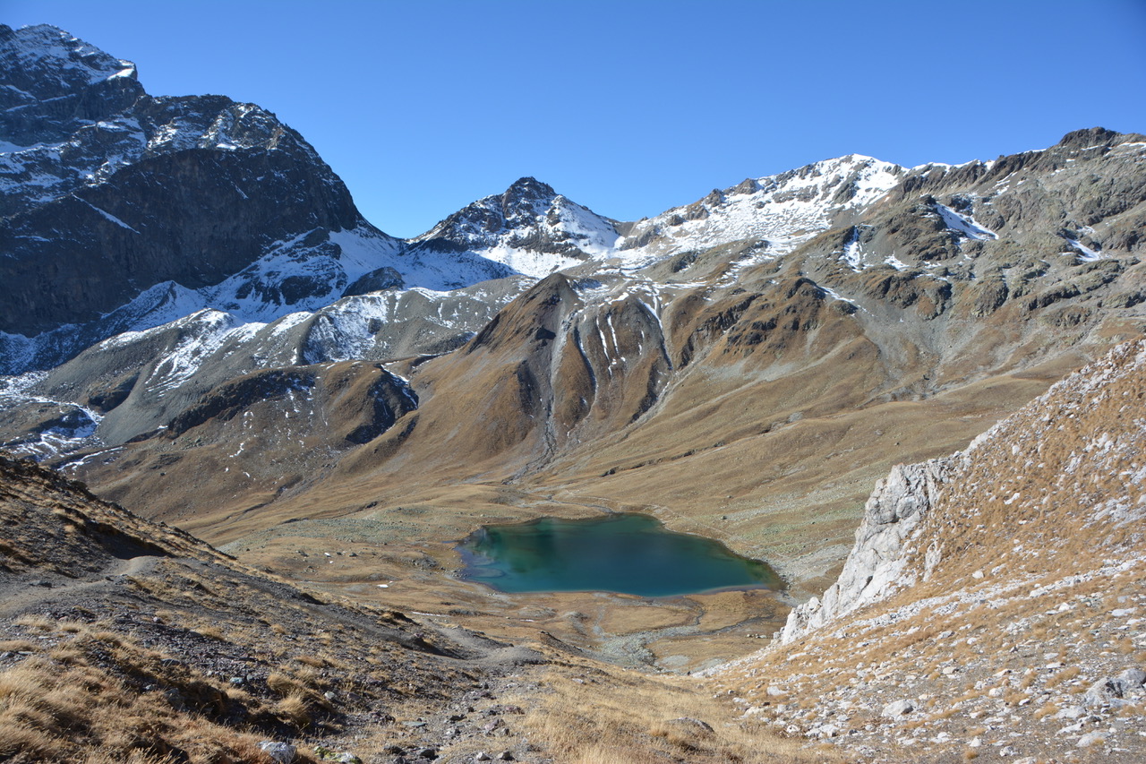 Lac Suvretta depuis Saint-Moritz