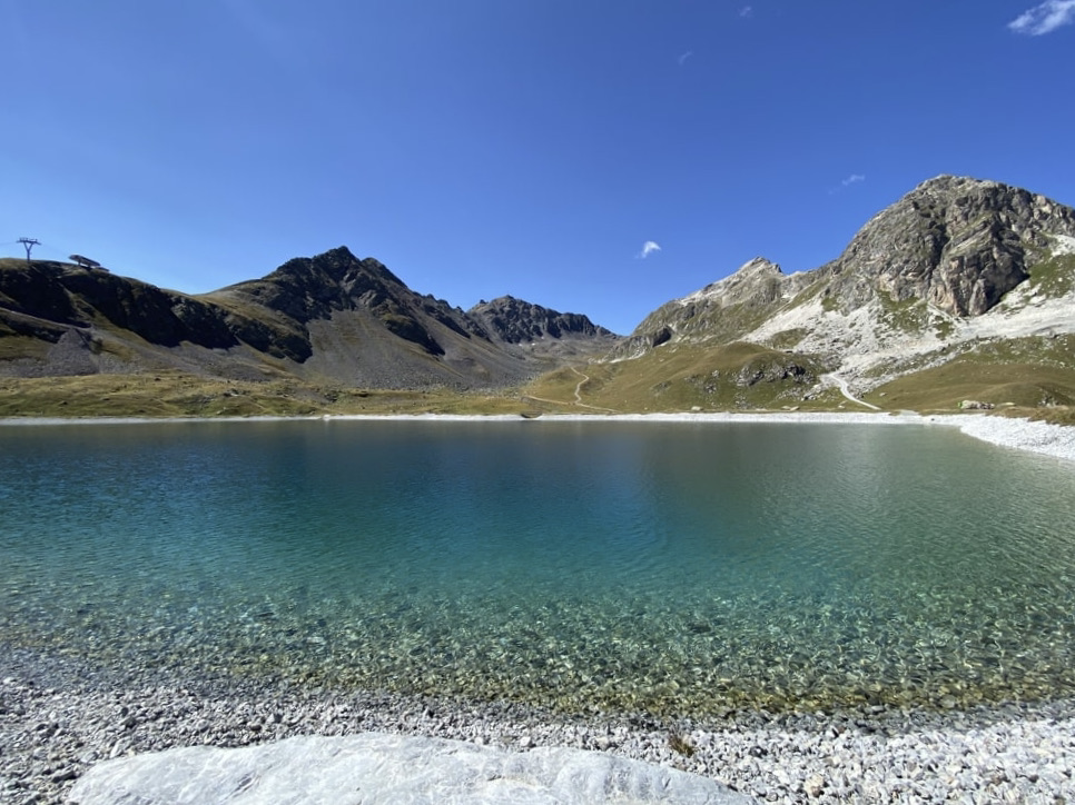 Lac Lej Alv et Piz Nair