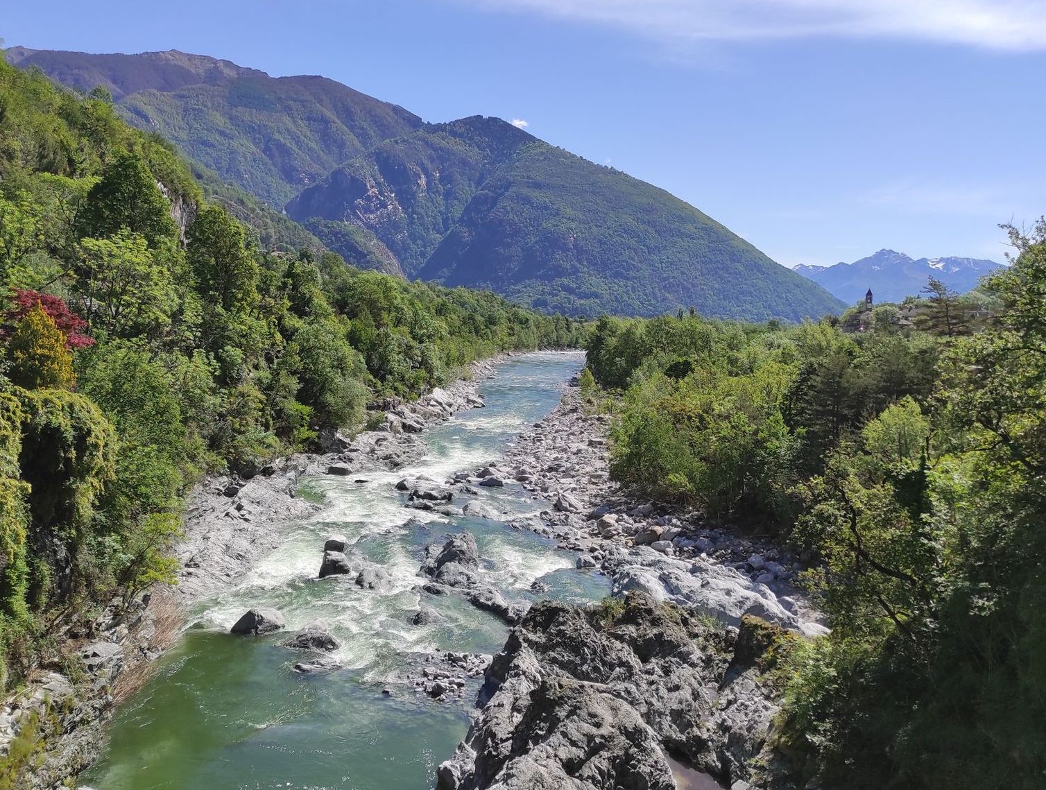 Banks of the Melezza