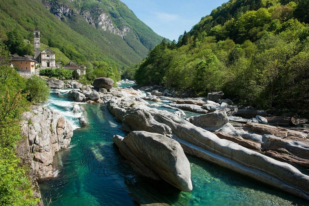 Verzasca Valley from Sonogno