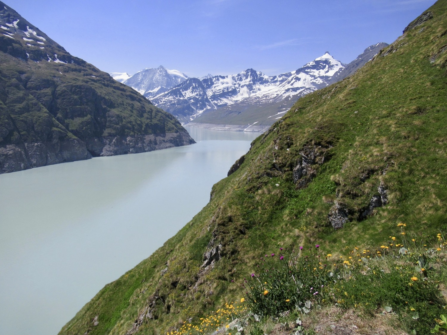 From Grande Dixence to Arolla