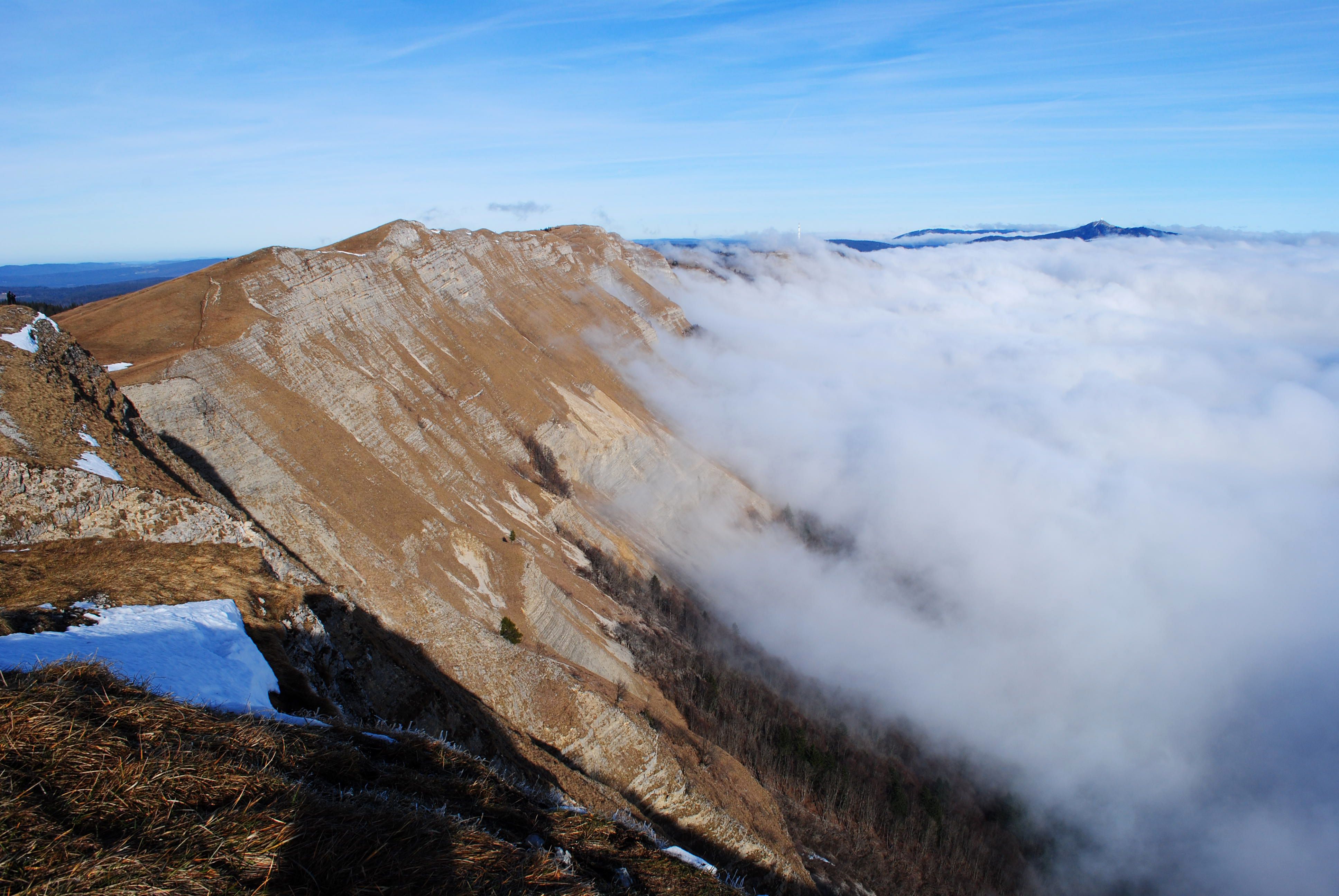 Crests and valleys of the Jura